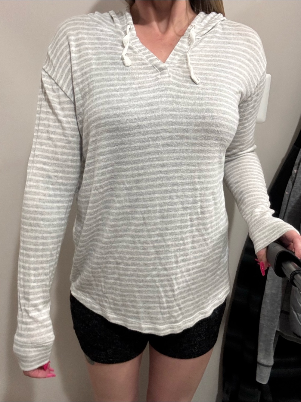 Women’s Striped Thin Hoodie